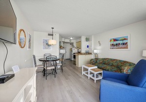 Fantastic views from this 1-bedroom oceanfront condo in Carolina Reef! | Carolina Reef - 105