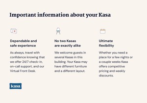 Kasa | Work Remotely + Contactless Check-In | Minneapolis