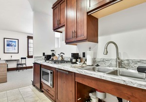 Slopeside Studio Condo in Empire Pass with Mountain Views