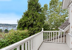 Spacious Updated Victorian in Eastlake w/ Lake-View Balcony & Chef’s Kitchen