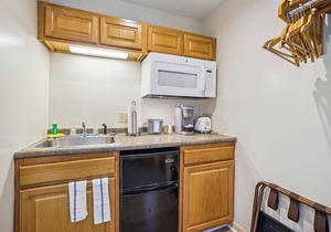 Studio Queen/Sleeper sofa with outdoor heated pool 107 in Killington