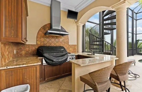 Nokomis Villa | #1 Beachfront Mansion Heated Pool Theater
