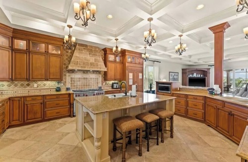 Nokomis Villa | #1 Beachfront Mansion Heated Pool Theater