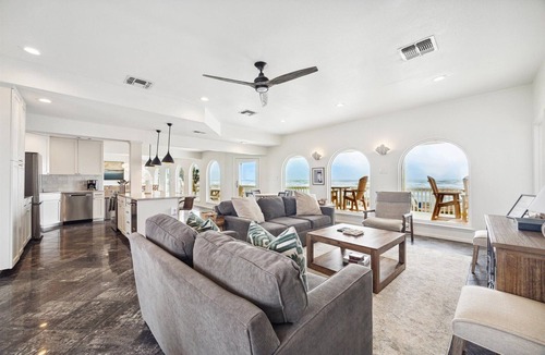 Indian Beach House | 125ft of Beachfront, Private Walkover and Lawn, Front Row Views, Sleeps 14