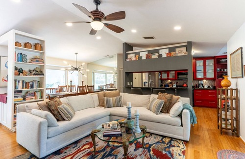Indian Beach Sapphire Shores House | 2BR Healing Oasis w/Private Pool Near Sarasota Bay
