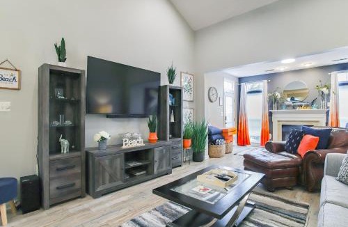 Ocean View Villa | 3 Mi to Boardwalk: Bethany Beach House w/Patio!