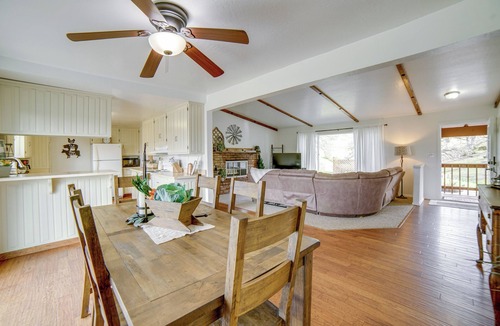 Upper Lake House | 30-Acre Witter Springs Ranch w/Barn & Views!