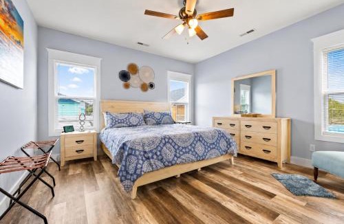 Wilmington Beach House | 4-Min Walk to Carolina Beach | Pet-Friendly | Sleeps 9 | Free Parking