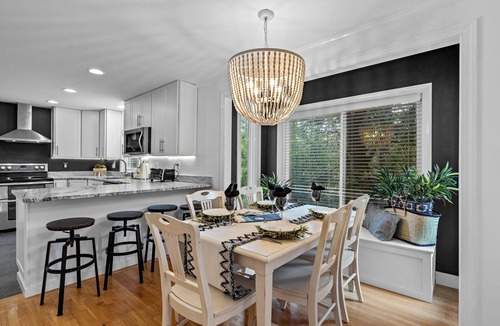 Emerald Isle House | 5+4 Heated Pool Home, Steps from Beach, Bonus Ground Floor Apartment