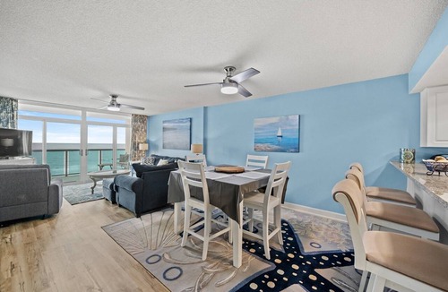 North Myrtle Beach Condo | 6th floor Oceanfront Condo, Glass panel balcony, 3 beds | Laguna Keyes - 604