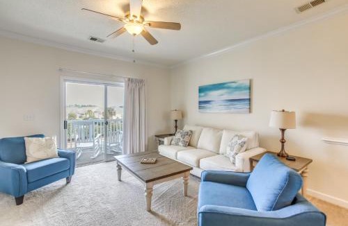 Carolina Forest House | 7 Mi to Myrtle Beach Boardwalk: Condo w/Balcony!