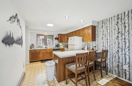 North Creek House | Adirondack Retreat | Covered Heated Pool + Recreation Lounge | North Side