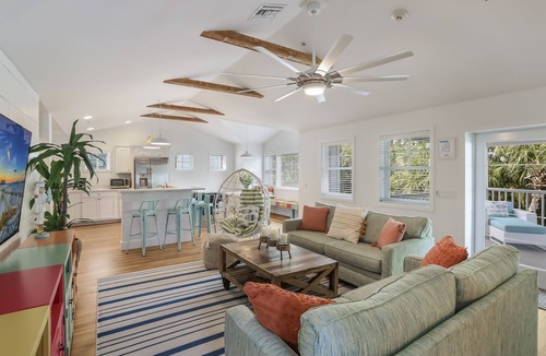 Anna Maria Cottage | Adorable Cottage with Covered Balconies and Private Pool