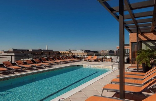 Mount Vernon Triangle Apartment | Airy Mount Vernon 1BR w/Gym, Pool, nr. NoMa & Metro, by Blueground