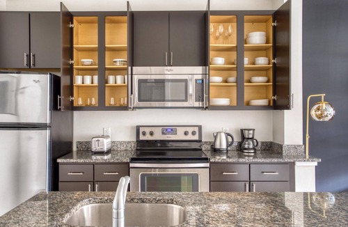 Near Northeast Apartment | Amazing H Street 1BR w/Rooftop Pool & Gym, walk to Metro, by Blueground
