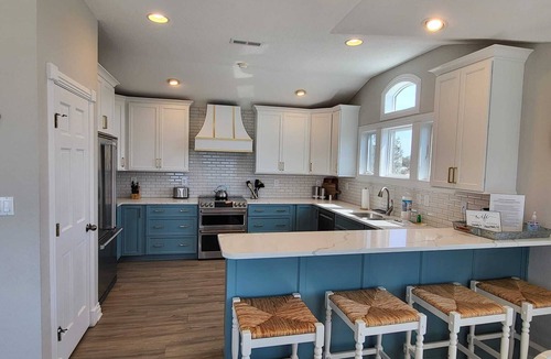 Kitty Hawk House | Amazing Sunsets & Luxury - Soundfront Pet Friendly Oasis w/Elevator & Hot Tub