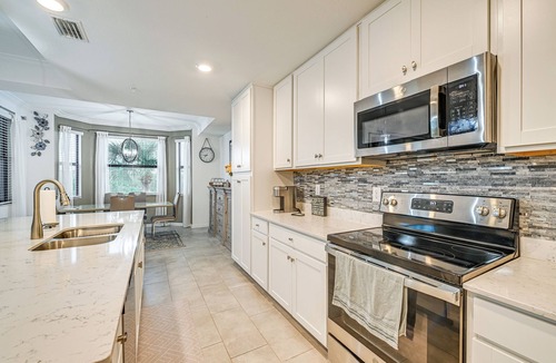 Lakewood Ranch Condo | Balcony w/Course View: Lakewood National Getaway