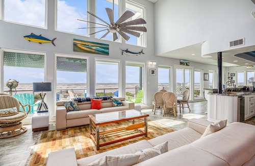 Indian Beach House | Beachfront Getaway w/ Stunning Views, Private Boardwalk to Beach & Huge Deck