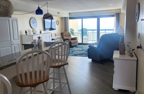 Cherry Grove Beach Condo | Beautiful views await you in this family friendly, quiet resort