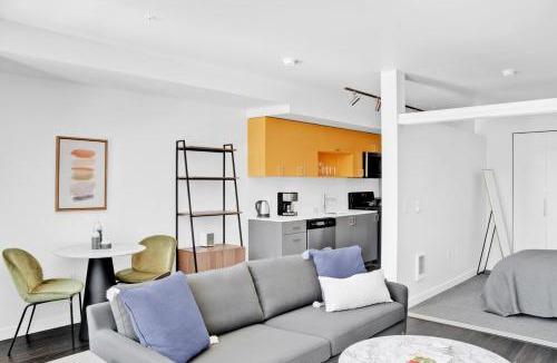 Wilburton Apartment | Bellevue 1BR w Gym WD nr Spring District SEA-411