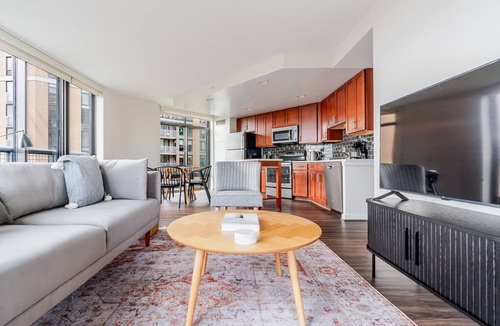 Ballston Apartment | Blueground | Virginia Sq, pool & w/d, nr parks