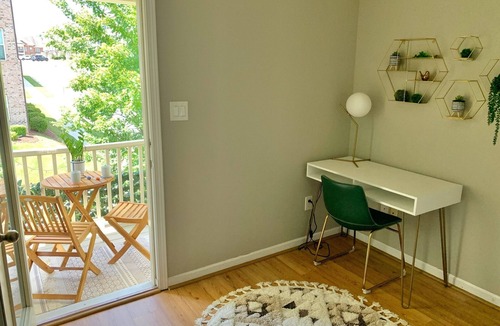Apex House | Boho Modern Townhome Near Greenway. No Cleaning Fees!