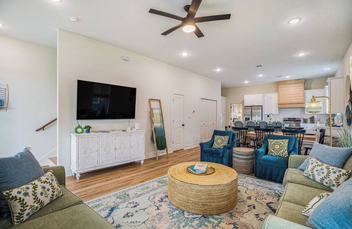 Crash Boat Basin House | BRAND NEW 4/3.5 w/heated pool and water views. Kid friendly and close to golf