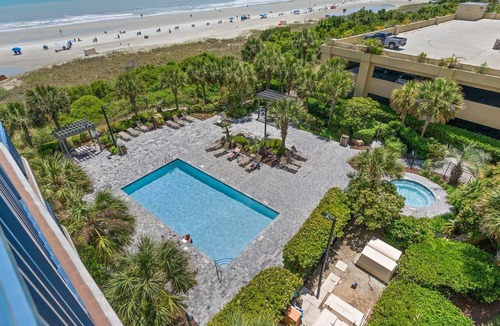 Arcadian Shores Apartment | Brighton 1702G Oceanview studio 17 floor