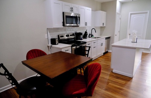 Olde Towne East House | Buckeye-Themed Home with Epic Game Room & cozy Fire Pit