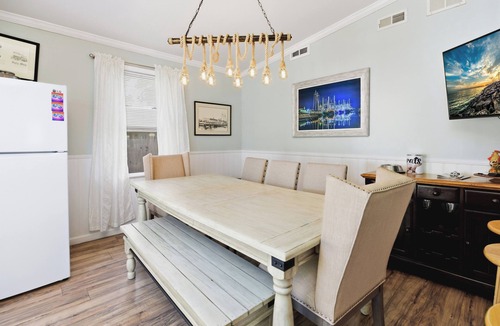 Lower Township House | Cape May 4 Bed Pool Oasis,Dog Friendly, Sleeps 10, Outdoor shower + Firepit + EV