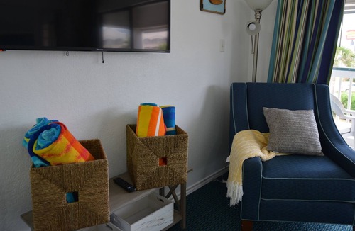 Galveston Condo | Casa del Mar - Coastal Vibe Condo with Ocean View