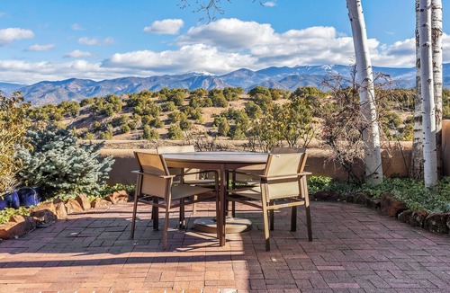 Casas de San Juan House | Casa Serenata - Luxury, gated home near Santa Fe Opera, sweeping mountain views