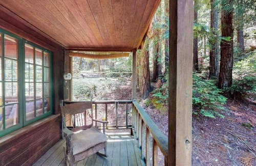 Cazadero Cabin | Cazadero 1BR A-frame cabin with hot tub for two — dog friendly
