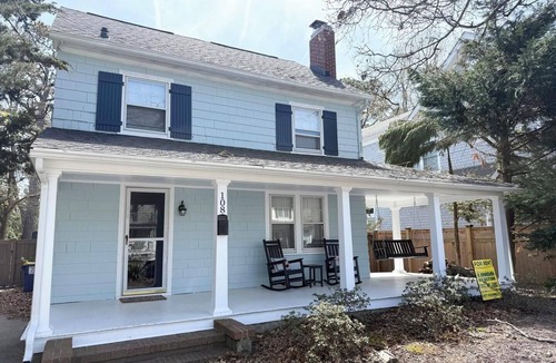 South Rehoboth Cottage | Charming 5BR Coastal Cottage–Steps from Rehoboth Beach, Dog-Friendly&Fenced Yard