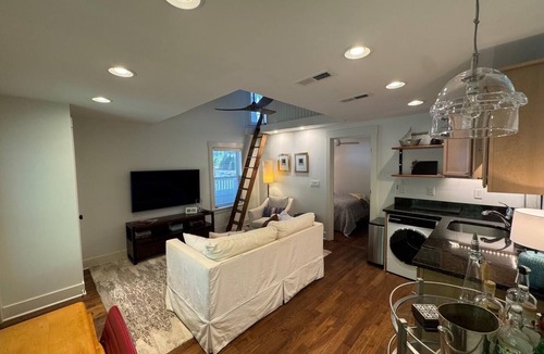 The Pines Cottage | Charming Coastal Cottage: 2 Bedrooms, Private Decks & Walk to Beach!