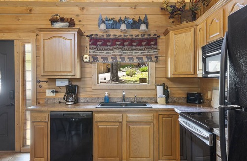 Branson Cedars Cabin | Charming Wood Log Cabin Private Hot Tub in Woods Wifi Fireplace Vaulted Ceilings Near Big Cedar