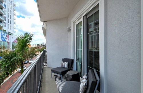 Laurel Park Condo | Chic 1BR Heart of Downtown City Views & Private Balcony!