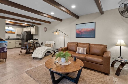 Uptown Sedona Villa | Chic Zen-Inspired Oasis w/Patio & Red Rock Views
