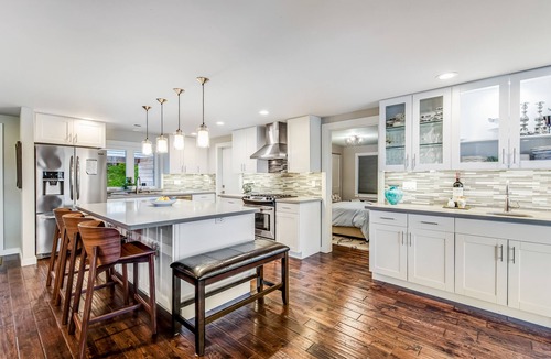 North Queen Anne House | City, Mountain & Sound Views Stunning Queen Anne Gem w/Home Office & Deck