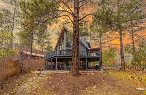 Kachina Village Apartment | Cozy Hilltop Retreat Quiet Street Near Downtown and NAU Private Forested Setting