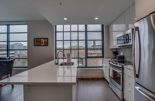 District Wharf Apartment | DC The Wharf Waterfront Views 30 Day Rentals Two Bedroom