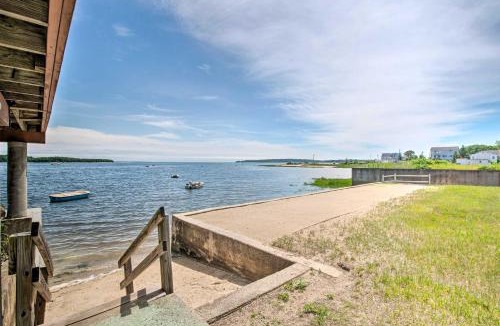 Wareham Center House | Deck & Beach Access: Waterfront Cape Cod Cottage