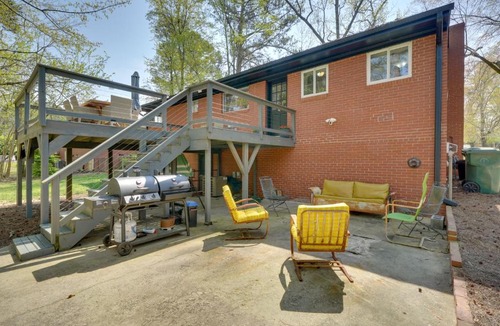 Cary House | Deck & Patio! Walkable Downtown Cary Home