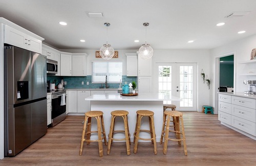 Bellevue Terrace House | Designer Coastal Pool + Game Room home close to Siesta and downtown