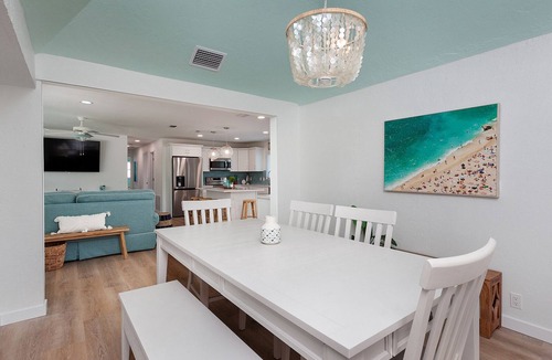 Bellevue Terrace House | Designer Coastal Pool + Game Room home close to Siesta and downtown