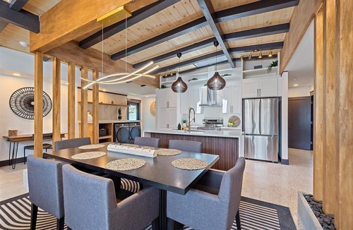 Downtown House | Designer home minutes from downtown! 6 beds 3 full bathrooms