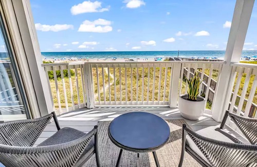 Ocean Drive Villa | Direct Oceanfront w/Private Balcony