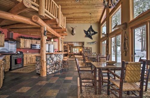 Emily House | Dock, Fire Pit & Beach! Expansive Ruth Lake Home