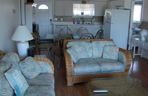 Ocean Isle Beach Cottage | Dog Friendly! Non-Smoking. Cottage w/Dock and Deep Water Access on Natural Canal