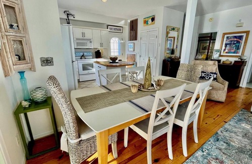 Dewey Beach Cottage | Dog-Friendly Solar Cottage, Bay Views, 1.5 Blocks to Beach, Fenced Yard & Decks!